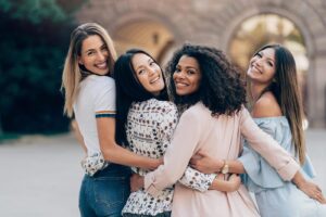 group of young looking women egg donors
