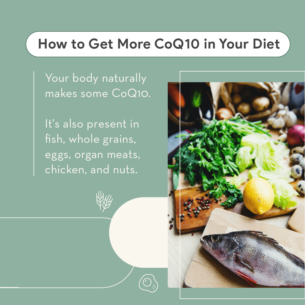 How to get more CoQ10 in your diet