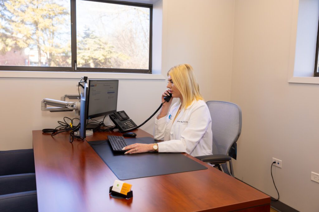 NP answering phone 3 – Monica