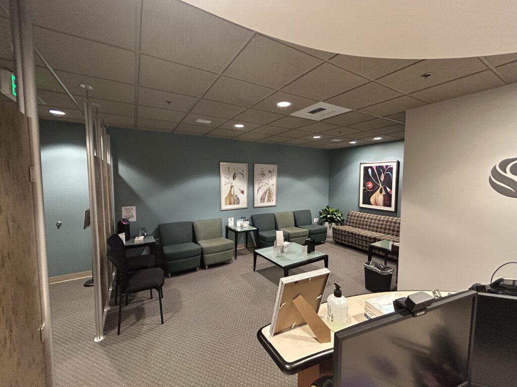 Tacoma main wait area