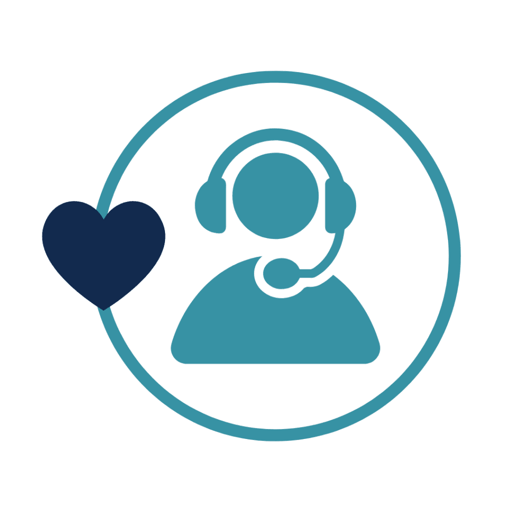 Icon for Emotional Support & Questions