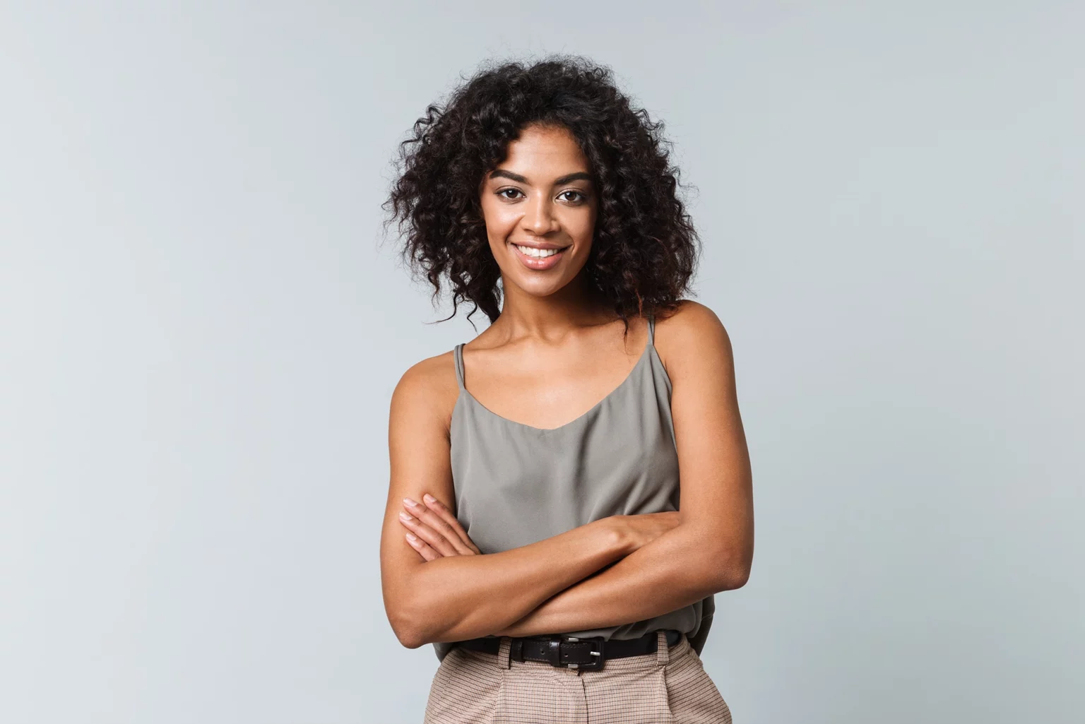 Confident woman deciding to be an Egg Donor