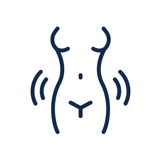 Woman's body icon