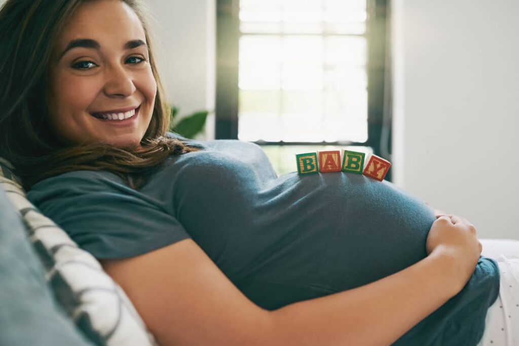 pregnant surrogate mother