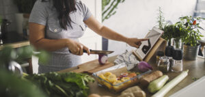 Making healthy meal